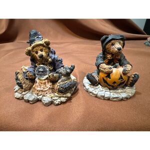Boyds Bears & Friends Wilson "The Wonderful Wizard of Wuz" & "....Boo!"